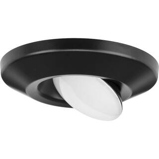 Progress Lighting Intrinsic Collection 7.25 in. Black Flush Mount LED Adjustable Eyeball Ceiling Fixture P810029-031-30