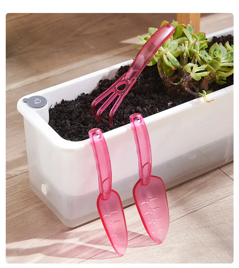 Garden tool  shovel  rake  flower planting  mini household   soil loosening  plastic digging