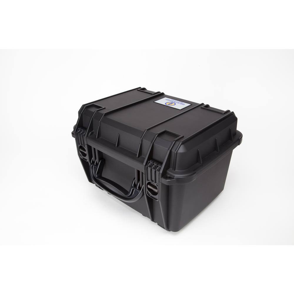 Seahorse 12.13 in. Watertight Tool Case in Black 540BK