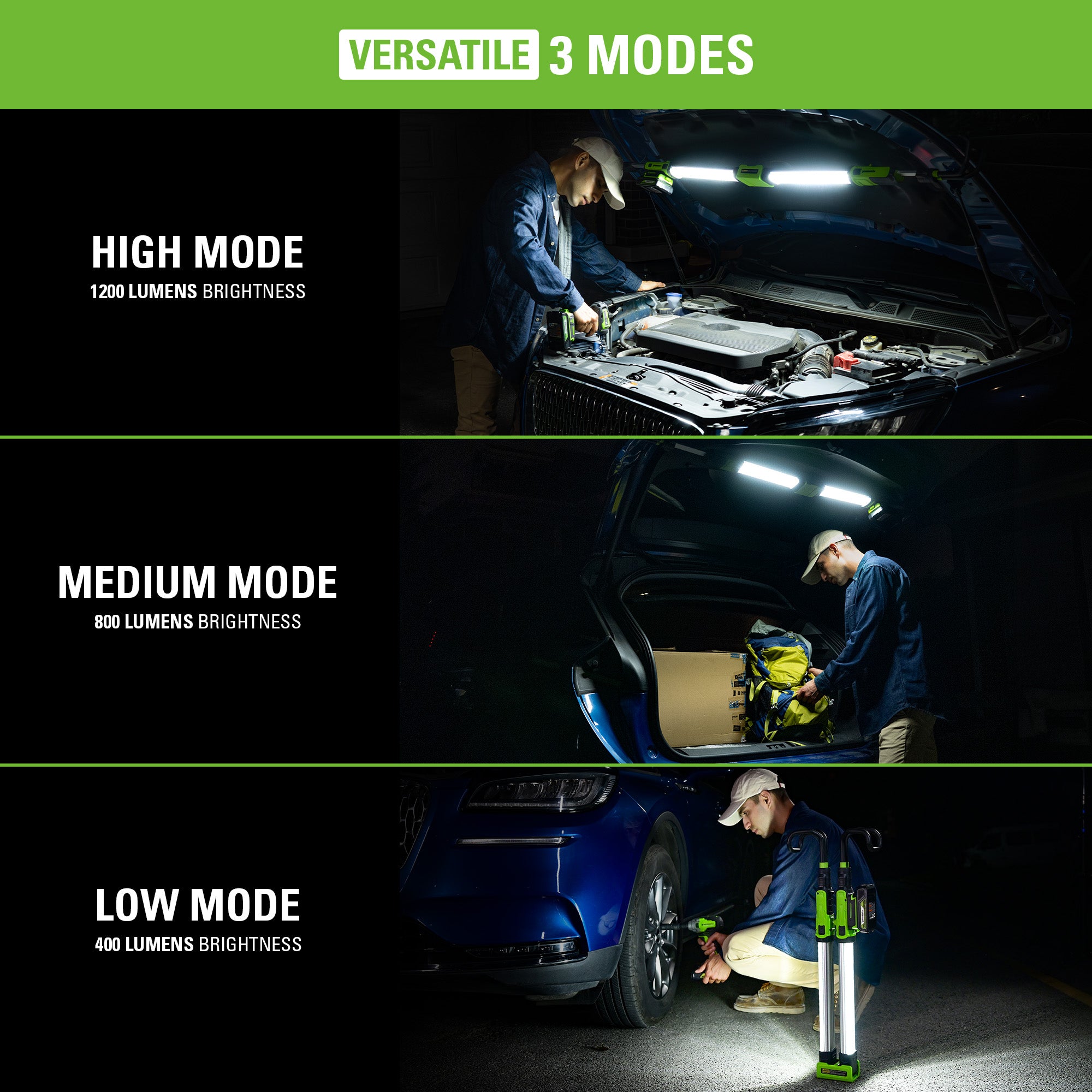 24V Cordless Battery Under Hood Work Light (Tool Only)