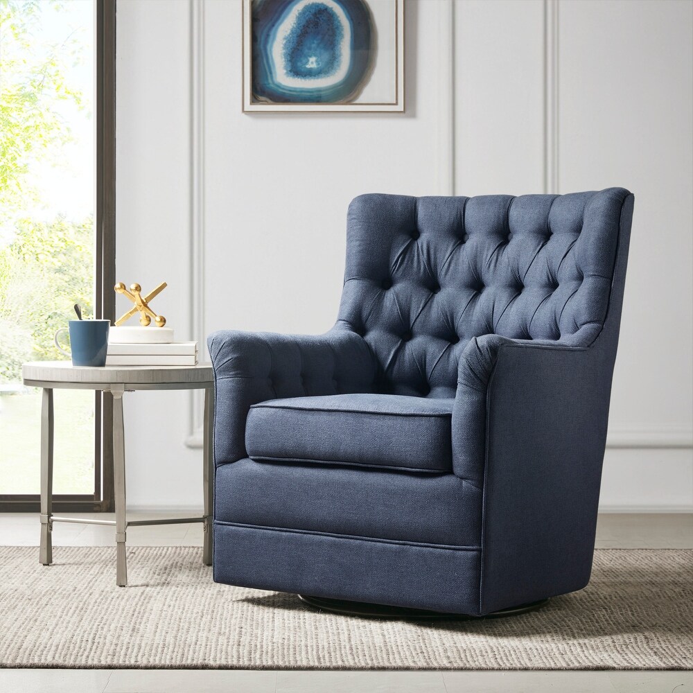 Madison Park Rae 360 degree Swivel Glider Chair