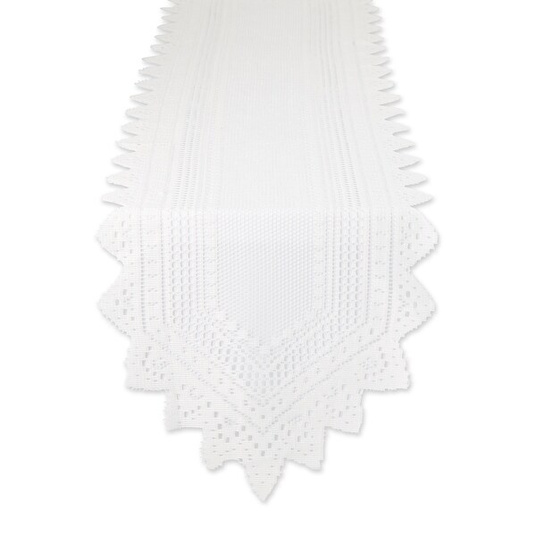 DII Nordic Lace Table Runner