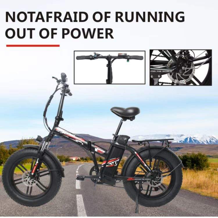 CE en15194 approved 20 inch EU standard legal 48v 250w 500w full suspension fat tire foldable electric bicycle electric fat bike