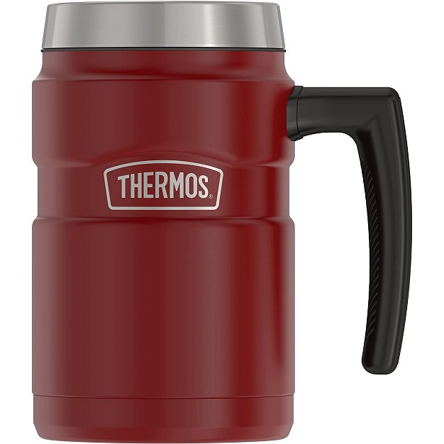 Thermos 16 Oz Stainless King Vacuum Insulated Stainless Steel Coffee Mug