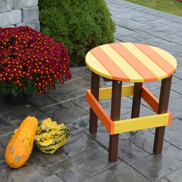 Poly Round Side Table