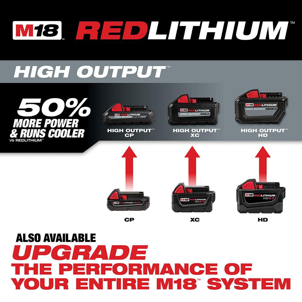 MW M18 REDLITHIUM XC 5.0Ah Battery and Charger Starter Kit 48-59-1850 from MW