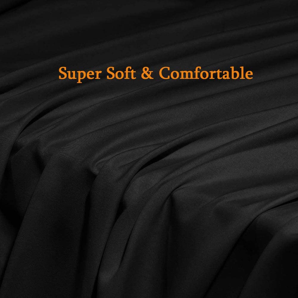 Super Soft 1800 Thread Count Luxury Egyptian Wrinkle Hypoallergenic 6 pcs Bed Sheet Set