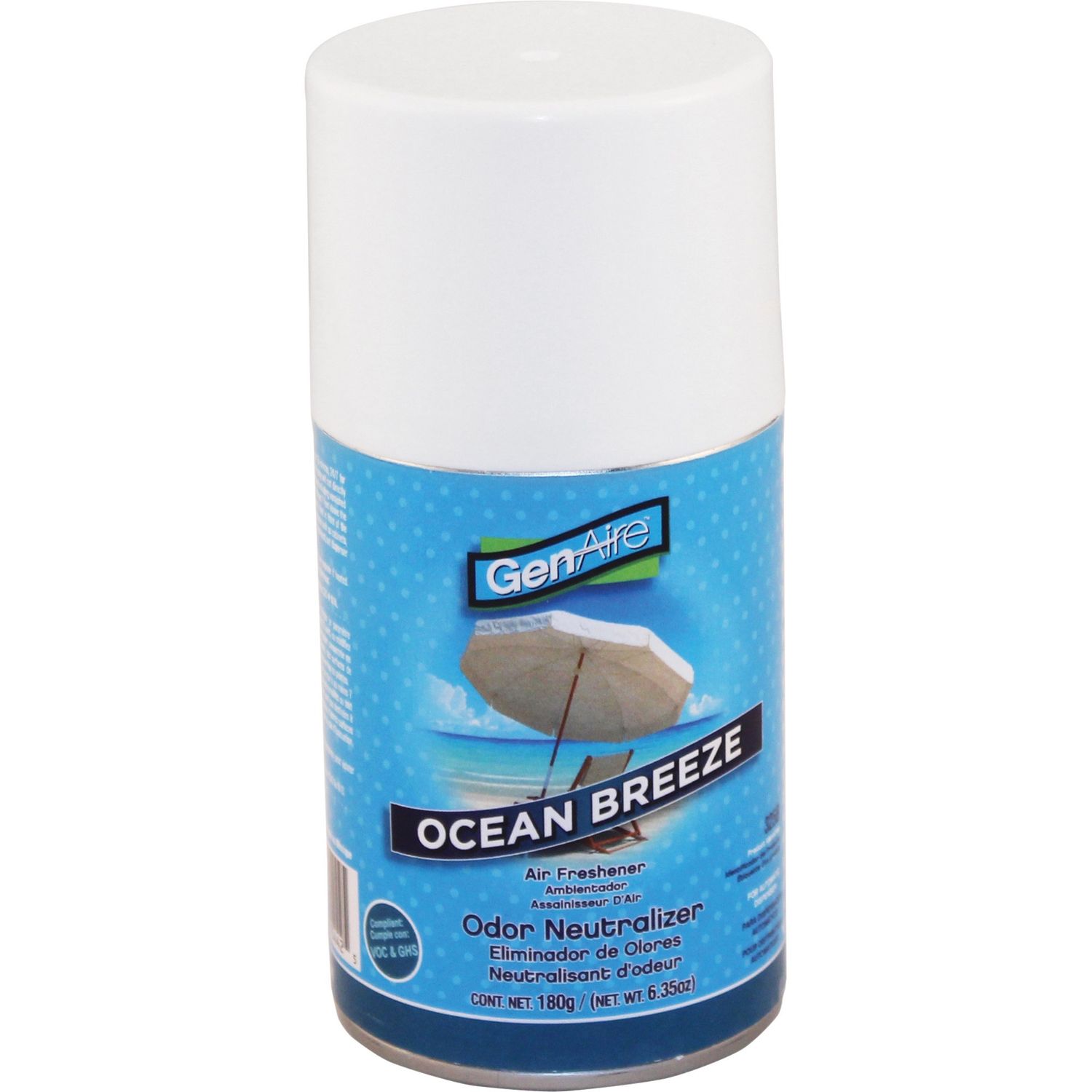 Air Freshener Metered Aerosol 7.0 oz Ocean Breeze by Impact Products IMP325B