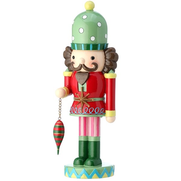 14 Resin Nutcracker With Ornament