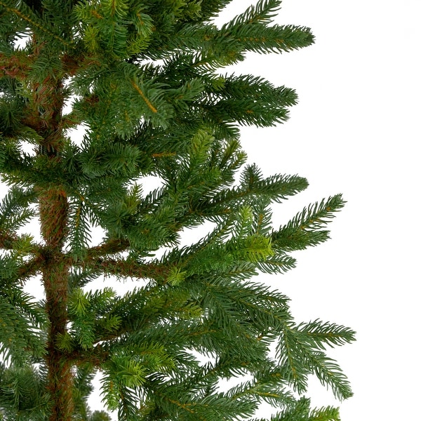 6' Potted Noble Pine Slim Artificial Christmas Tree