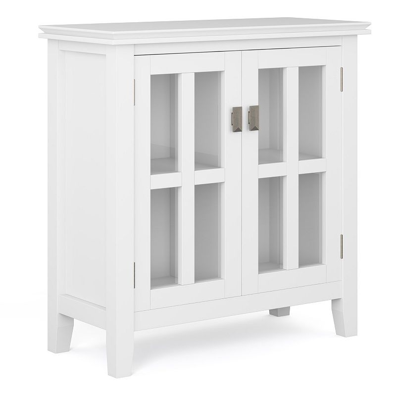 Simpli Home Artisan Contemporary Low Storage Cabinet