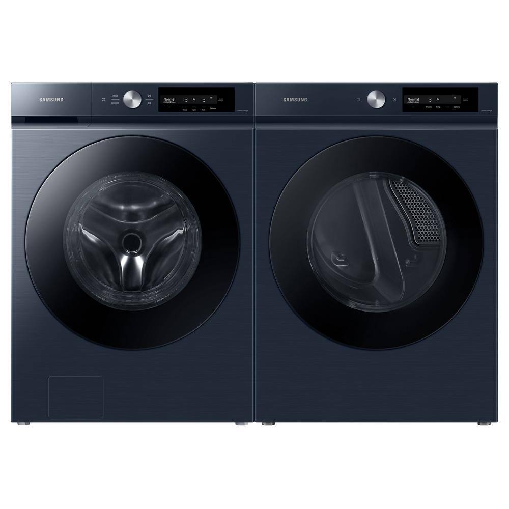  Bespoke 7.5 cu. ft. Large Capacity Vented Electric Dryer in Brushed Navy with Super Speed Dry and AI Smart Dial DVE46BB6700D