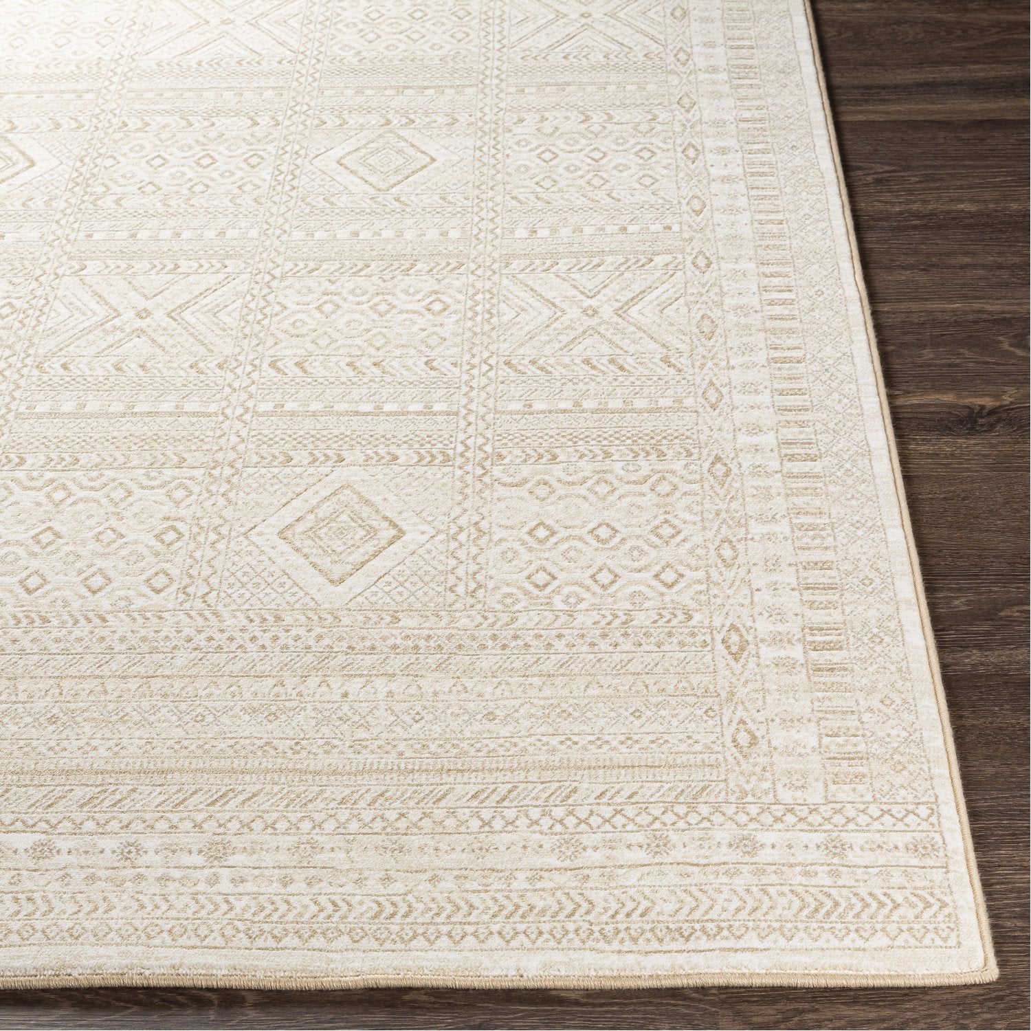 Contempo Rug in Cream, Beige, Camel