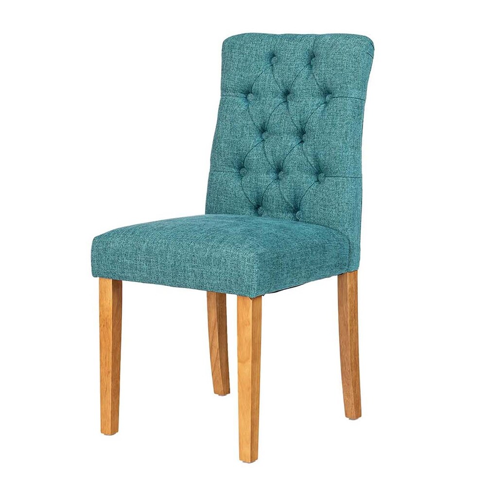 Homylin Upholstered Tufted Dining Chair (Set of 2)