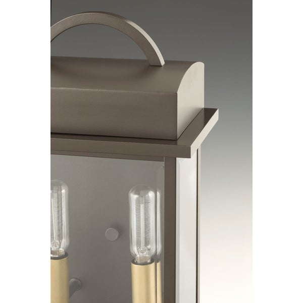 Santee Aluminum 2-light Small Wall Lantern Shopping - The Best Deals on Outdoor Wall Lanterns | 21075987