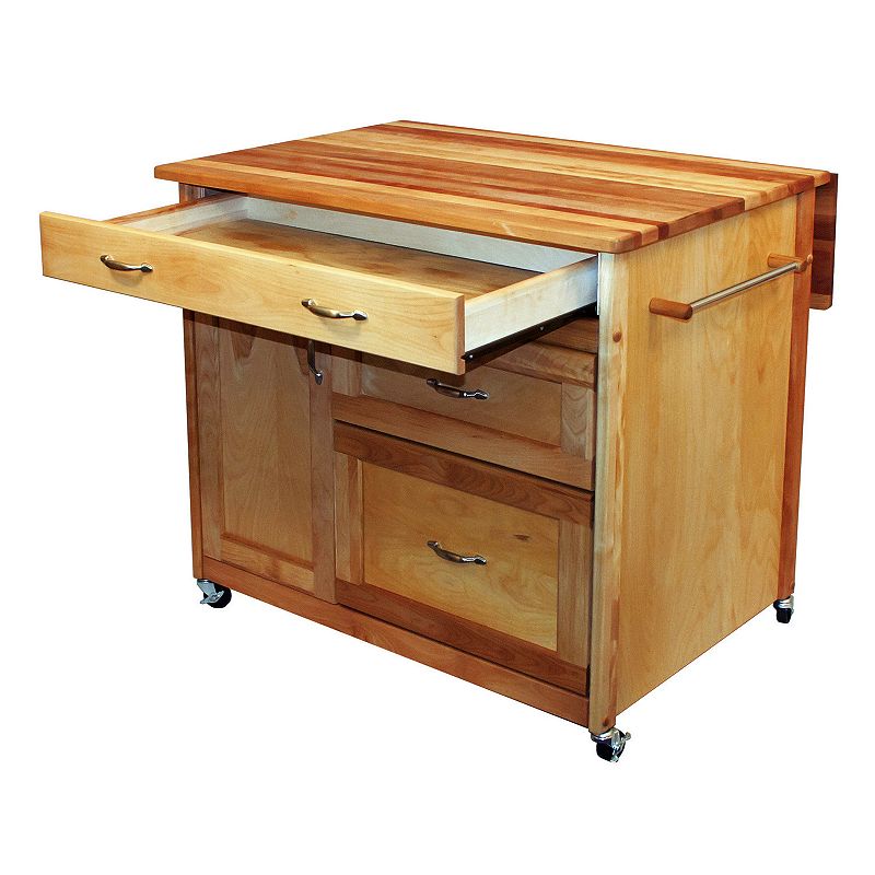 Deep Drawer Kitchen Cart