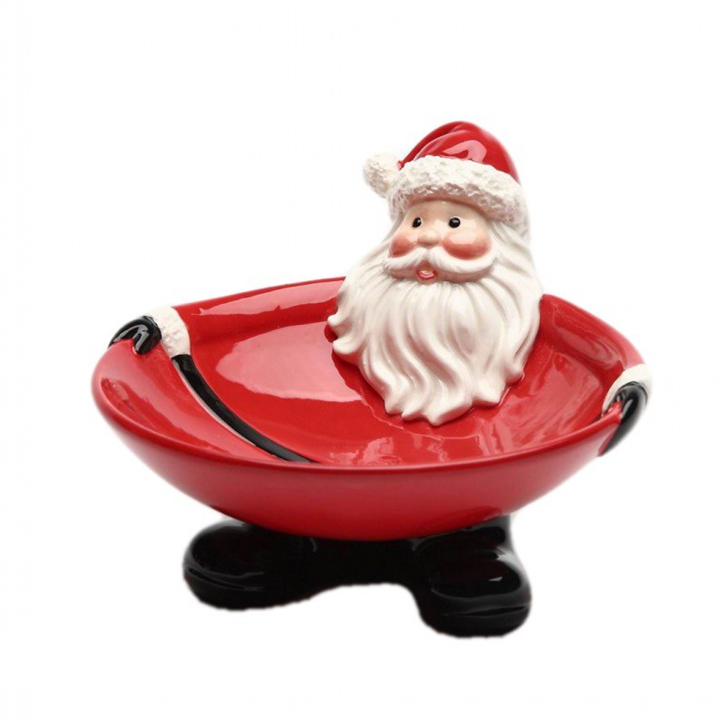 Santa Candy Bowl