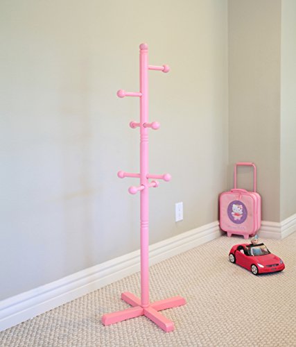 home craft kid's coat rack， multiple colors