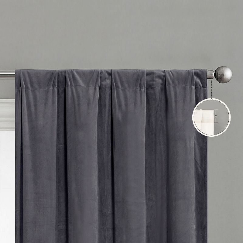 B. Smith Verdi 2-pack Velvet Window Curtains