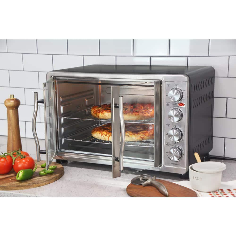 Maximatic Elite Platinum Double Door Oven with Rotisserie and Convection Silver