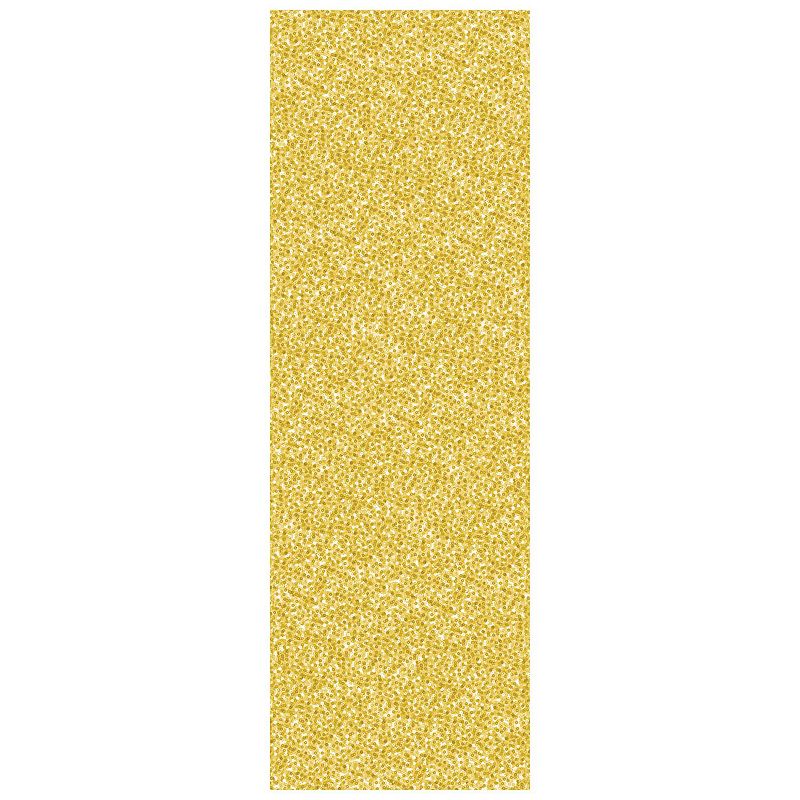 16 Yellow Sequined Covered Tablecover