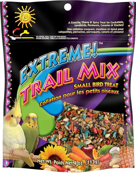 Brown's Extreme! Trail Mix Small Bird Treat， 4-oz bag