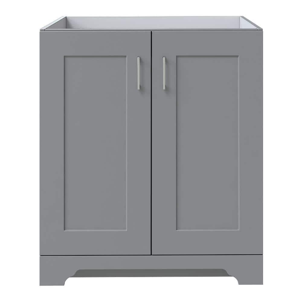 Home Decorators Collection Hawthorne 30 in W x 2134 in D Vanity Cabinet in Twilight Gray