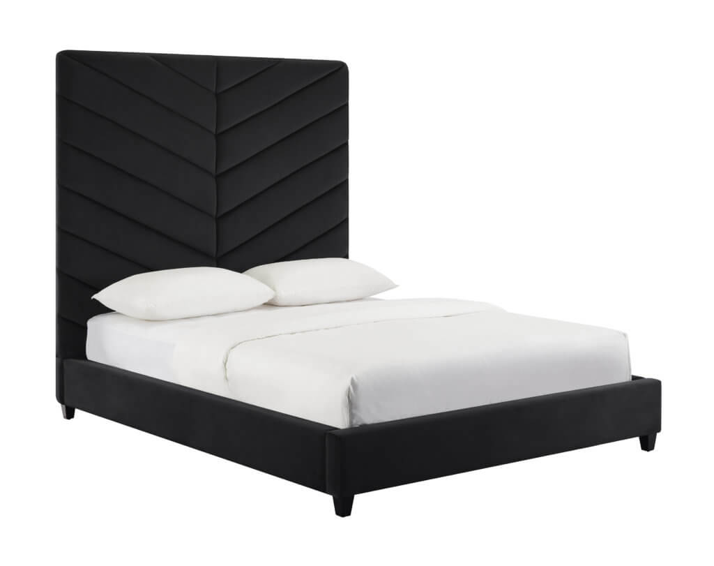 Javan Velvet Bed in Queen