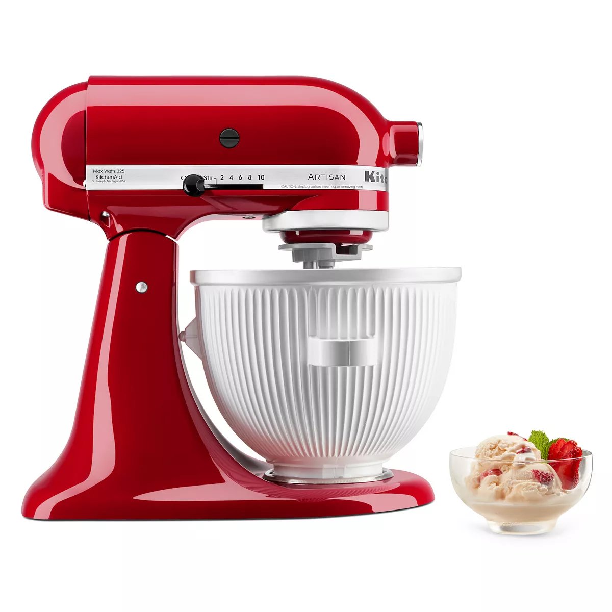 KitchenAid KSMICM Stand Mixer Ice Cream Maker Attachment