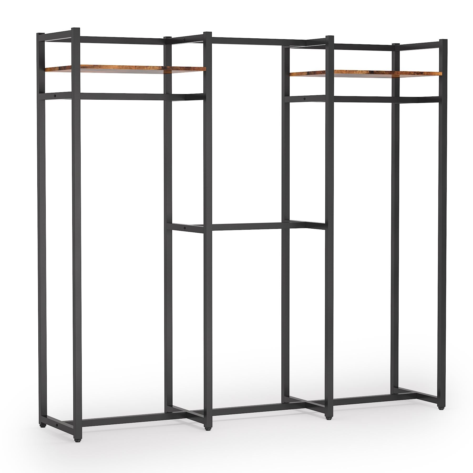 Freestanding Closet Organizer, Large Garment Clothes Rack