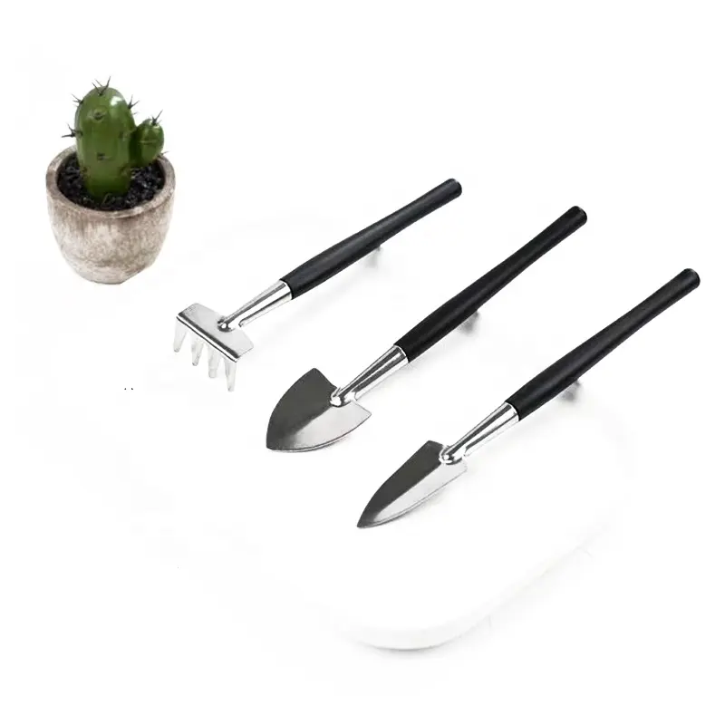 Succulent Plants Mini Garden Tools Set Stainless Steel Trowel Shovel Garden Hand Tools For Plant Care Supplies