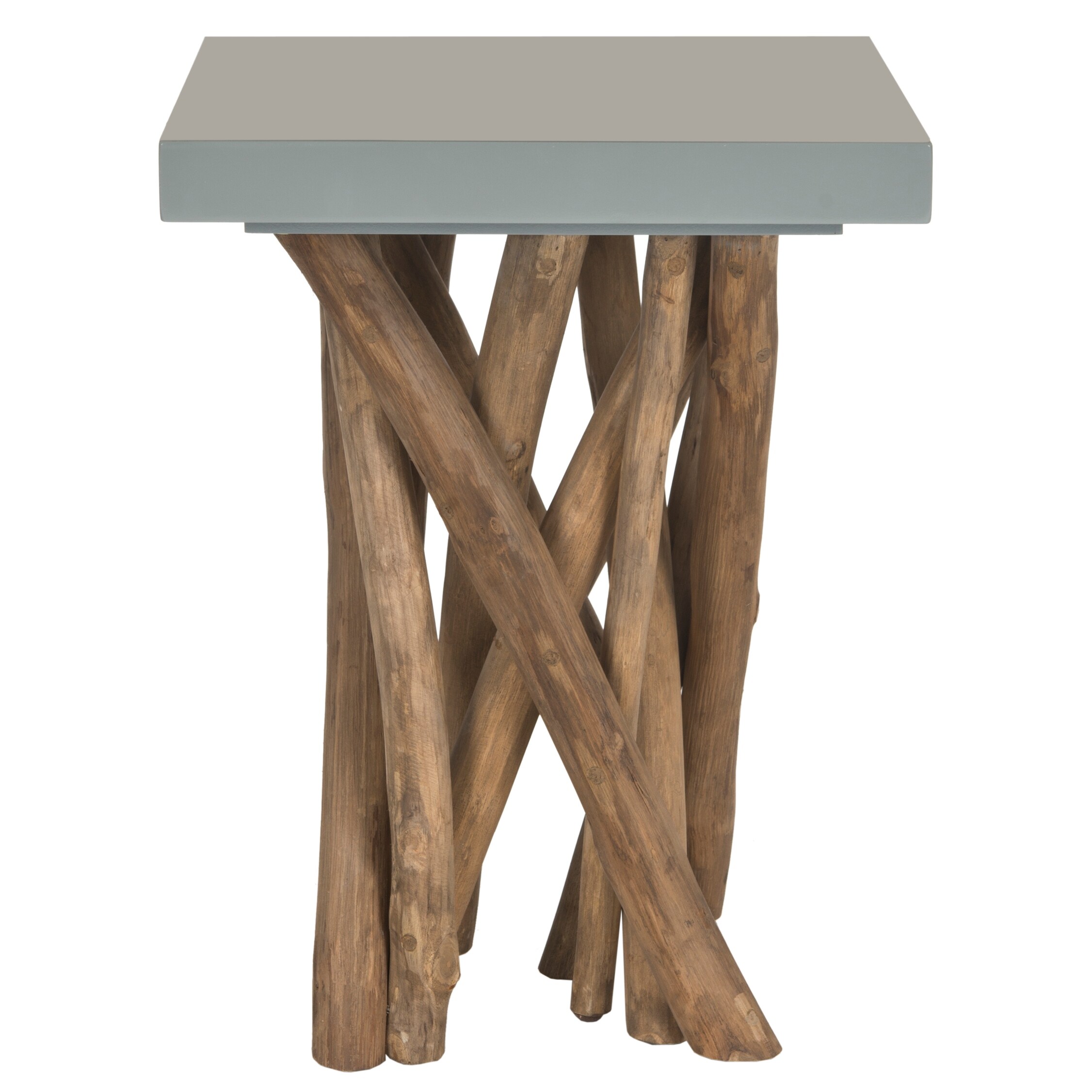 SAFAVIEH Hartwick Grey End Table - 15