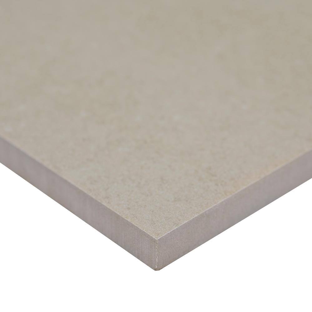 MSI Beton Glacier 24 in. x 48 in. Matte Porcelain Stone Look Floor and Wall Tile (16 sq. ft.Case) NBETGLA2448C