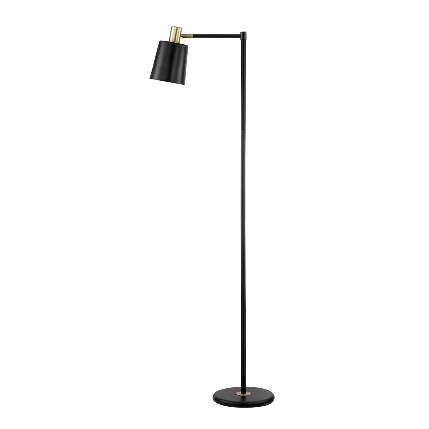 Globe Electric 12916 Lex 1 Light 60 Tall Floor Lamp  Black