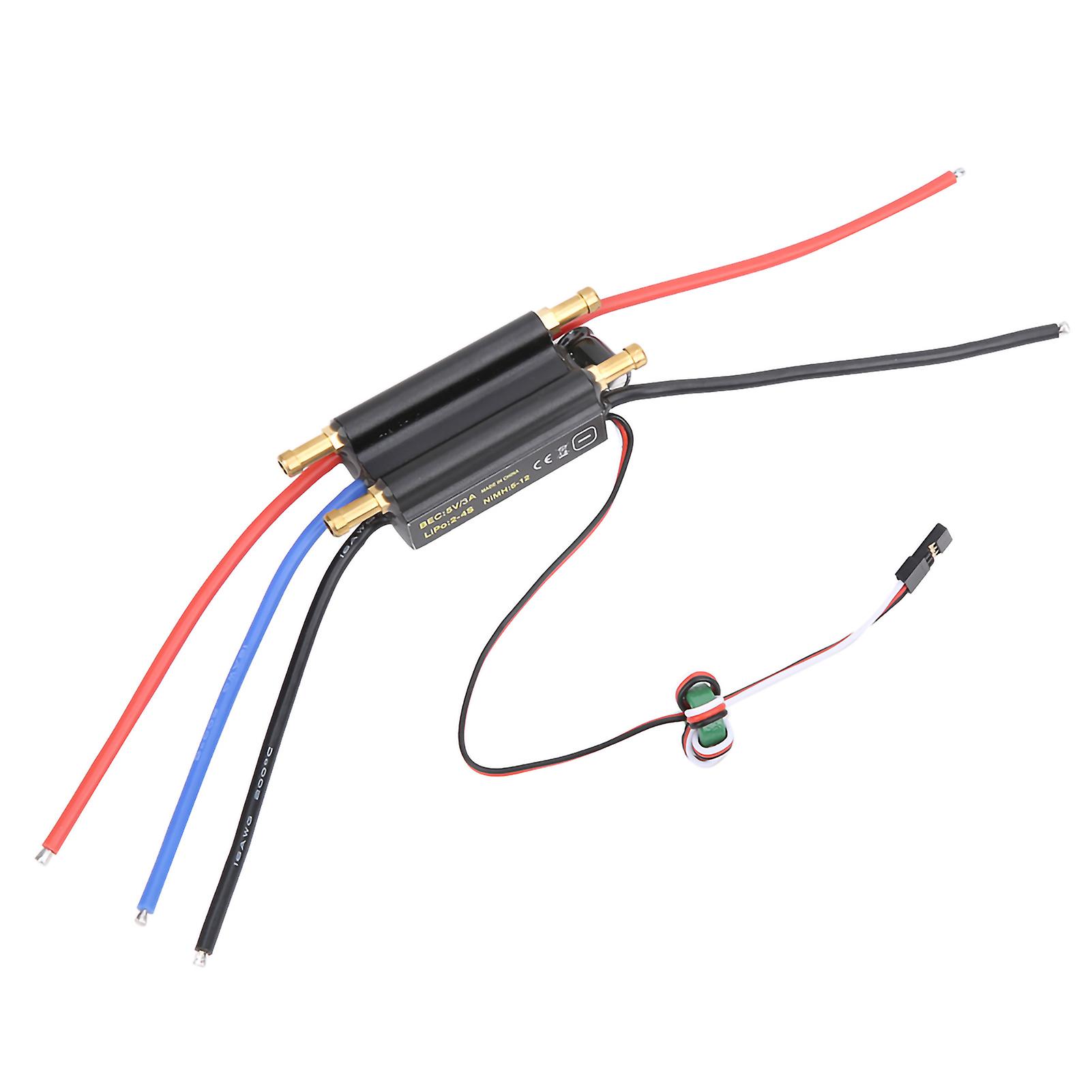 30a Rc Boat Waterproof Brushless Esc Electric Speed Controller Accessory For Rc Boat