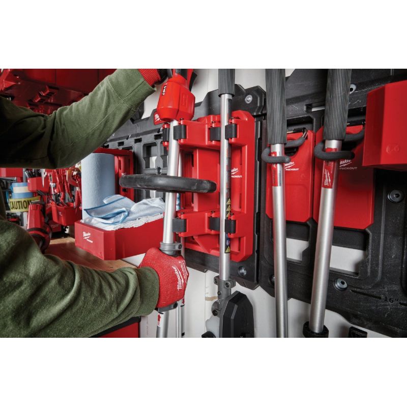 MW PACKOUT Long Handle Tool Rack Red