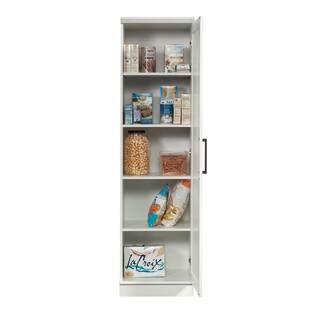 SAUDER HomePlus Soft White Pantry with Reversible Door 430332