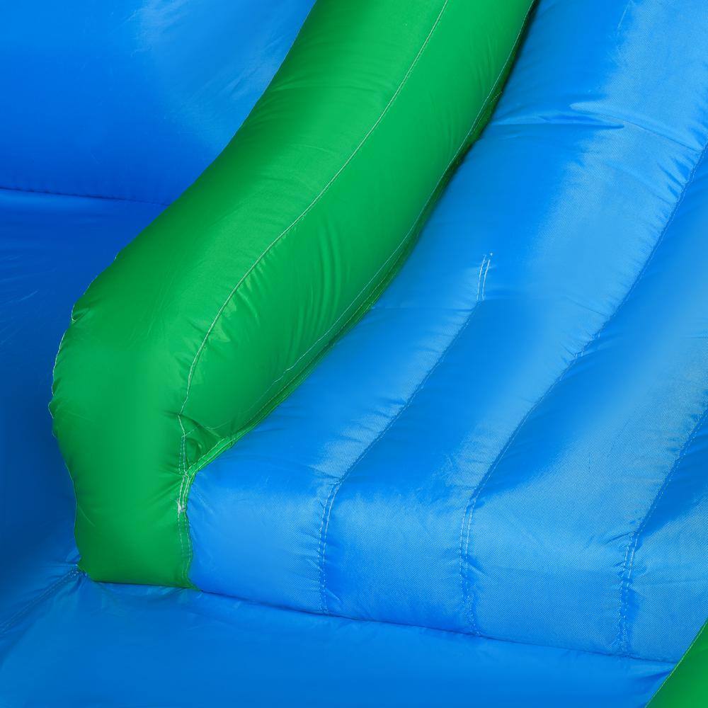 Outsunny 6-In-1 Bounce House Jumping Castle Water Pool Kids Inflatable Water Slide with Air Blower 342-018V80