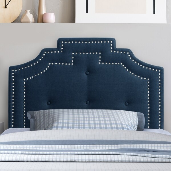 CorLiving Aspen Crown Silhouette Headboard with Button Tufting - Twin/Single - - 28496219