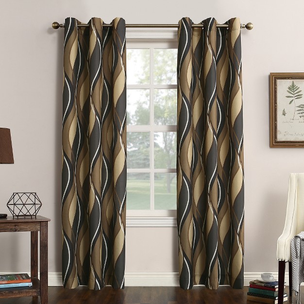 No 918 Intersect Casual Grommet Curtain Panel