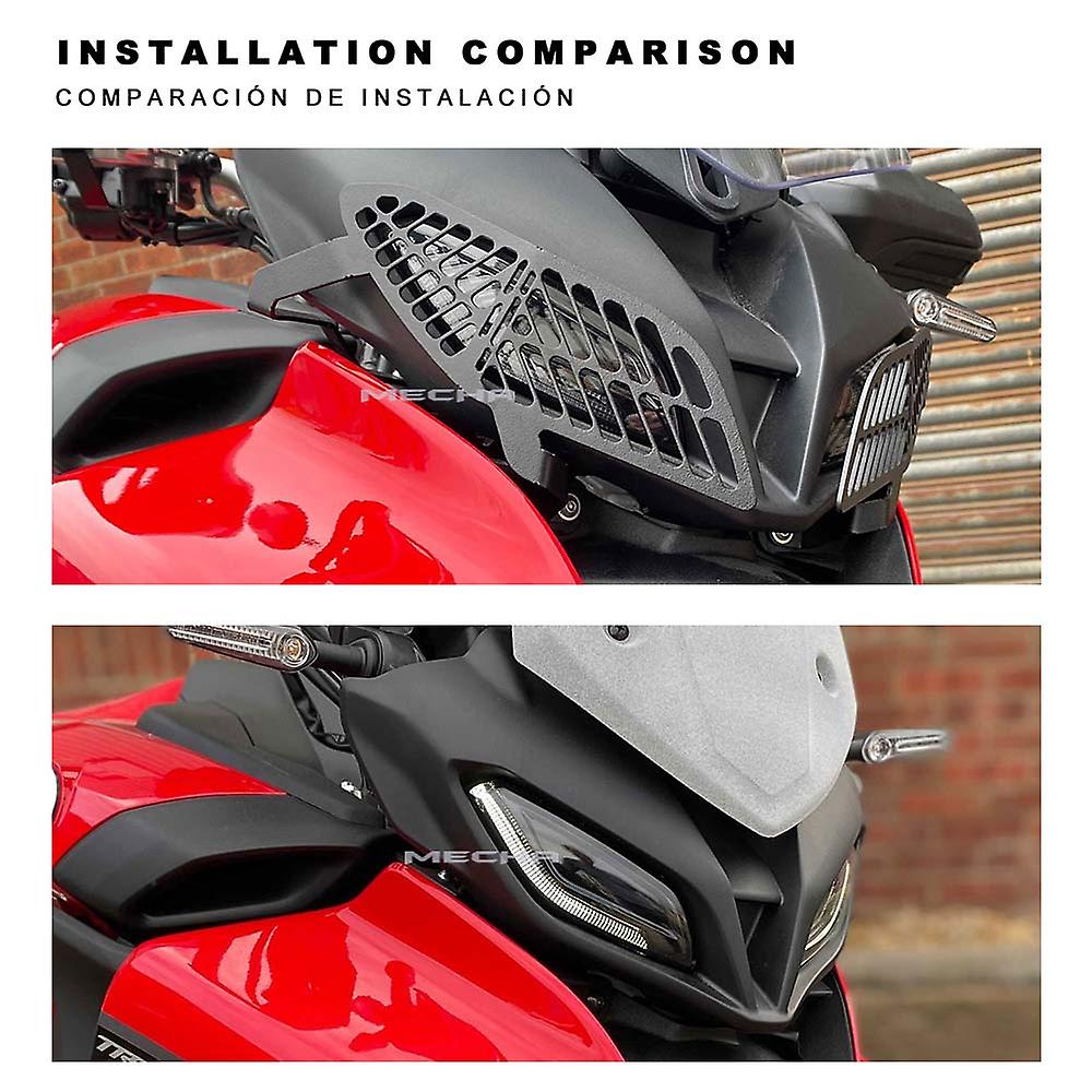 Born Pretty Headlight Head Light Guard Protector Cover Protection Grill For Yamaha Tracer 9 Tracer9 Gt 2021 2022 Motorcycle Accessories