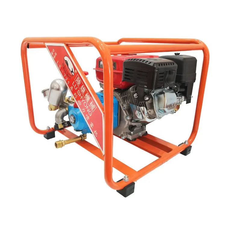 LS 725H High Pressure Agricultural Pesticide Portable Gasoline Engine Htp Plunger Pump Power Sprayer