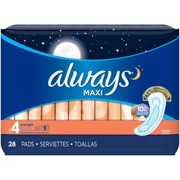 Always Overnight Maxi Pads