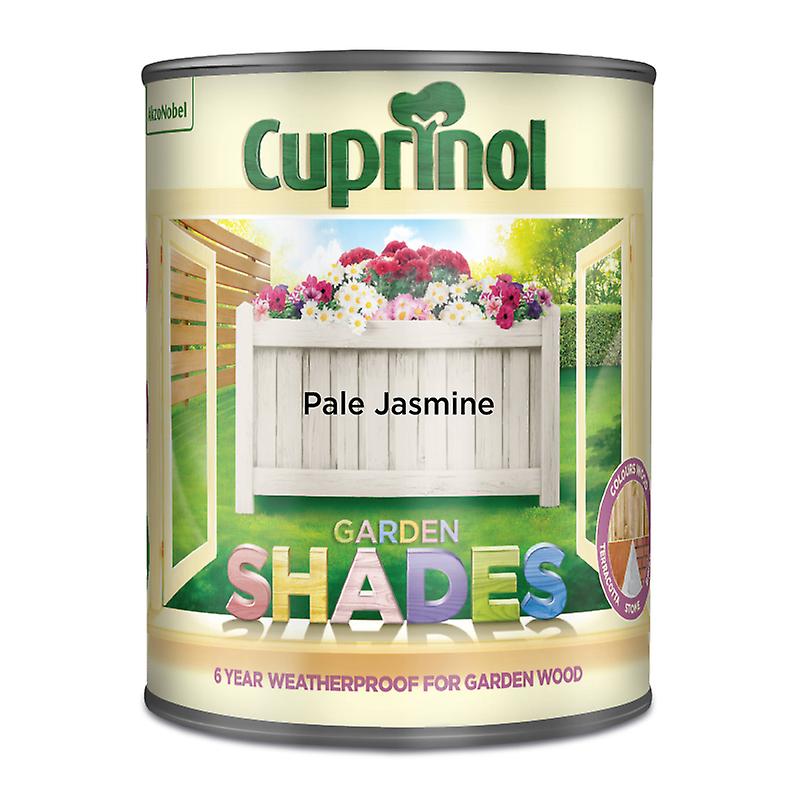 Cuprinol 1L Garden Shades Paint Pale Jasmine