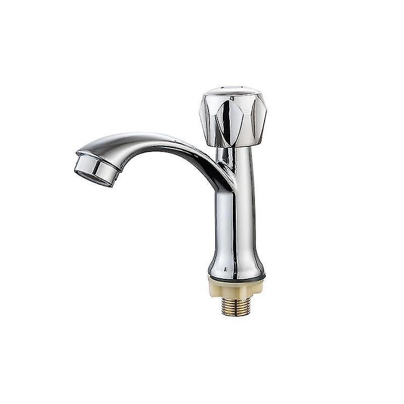 Quadrangle Vertical Vegetable Basin Kitchen Basin Faucet Project Single Cold Water Nozzle