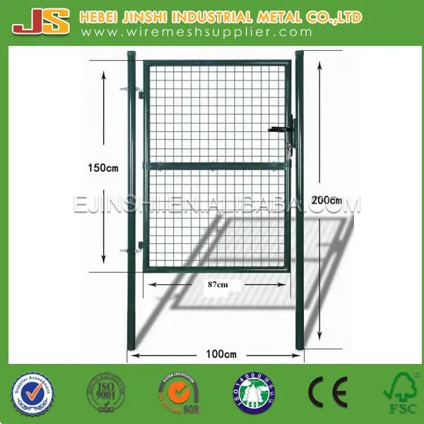 low price high quality china supply large garden gates