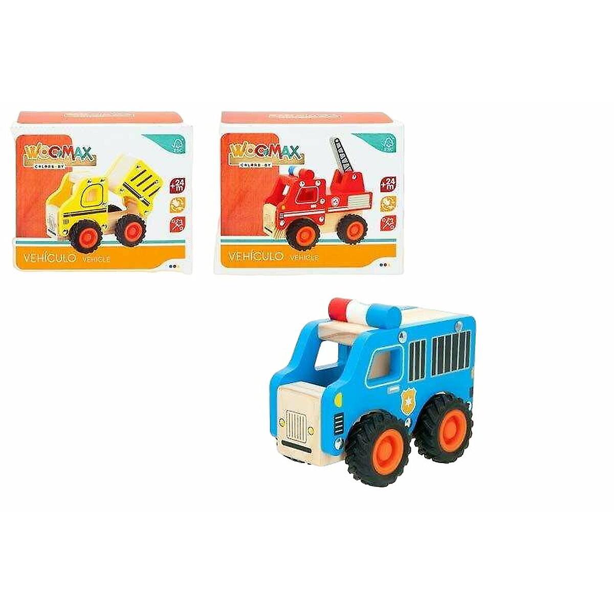 Toy car Colorbaby Woomax Wood