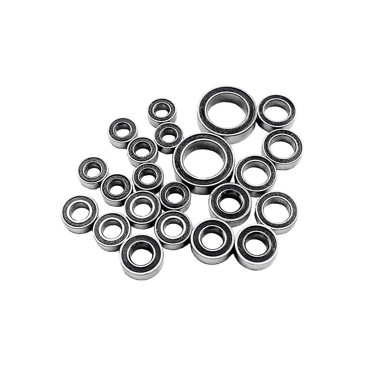 22pcs Steel Sealed Bearing Kit Is Suitable For 1/18 Rc Crawler Trx4m Upgrade Parts.