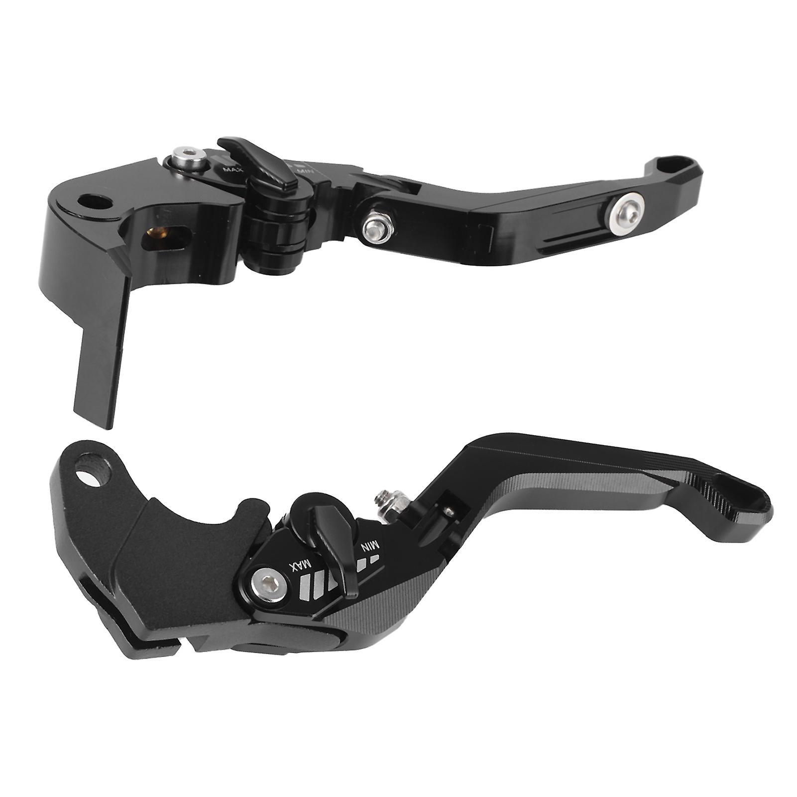 Pair Of Brake Clutch Lever Handle 6 Position Adjustable Fit For Suzuki Gsxr600/gsxr750 04-05