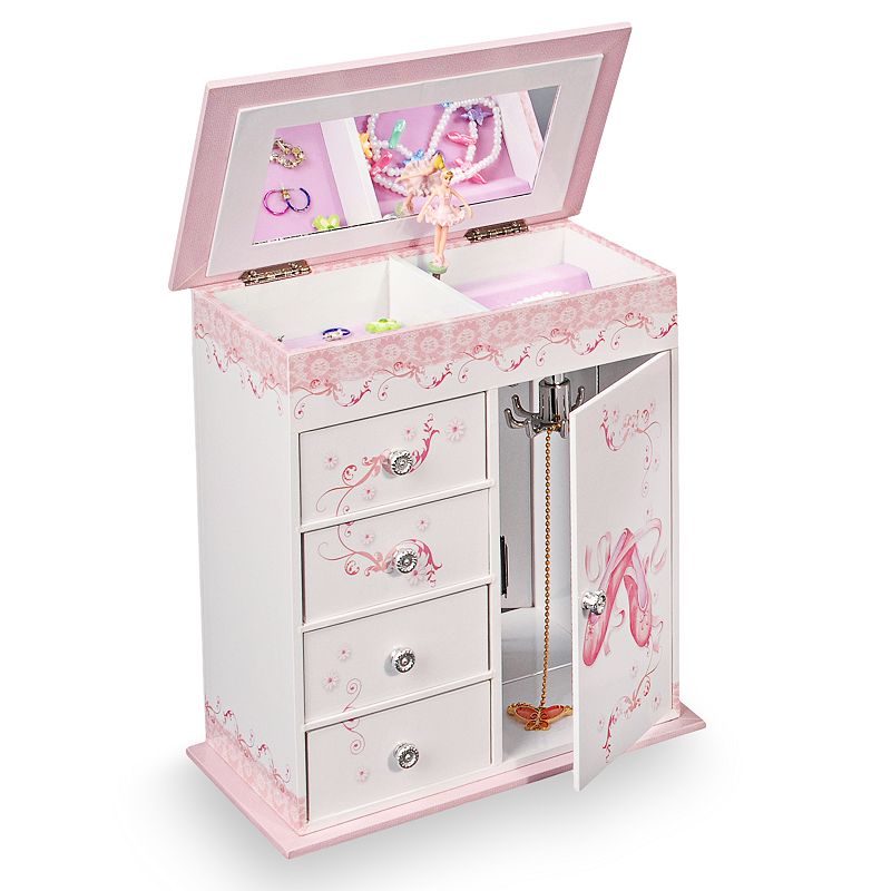 Mele and Co. Trissa Girls Musical Ballerina Jewelry Box